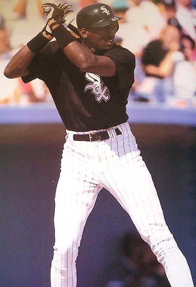 야구선수 시절의 마이클 조던.