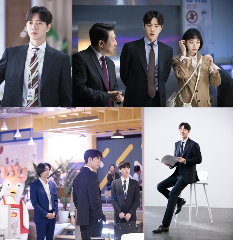 '꼰대인턴' 방송 전부터 화제성 1위 , 박해진-김응수 캐미에 '영탁표 OST'까지…