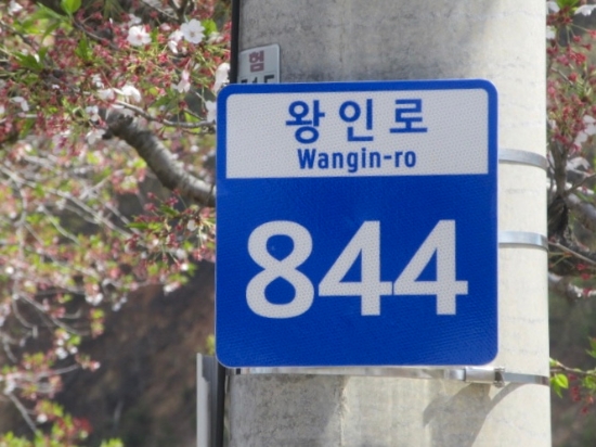 도로명주소 안내시설물/사진=영암군