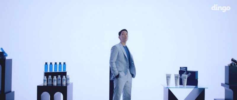 사진설명: 딩고 프리스타일X그레이 ‘Moon Blue’ MV속 스틸컷