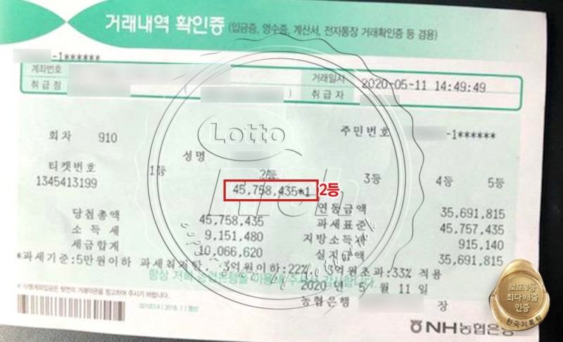 귀농한 40대 남성 로또 2등 당첨 후기 ‘눈길’