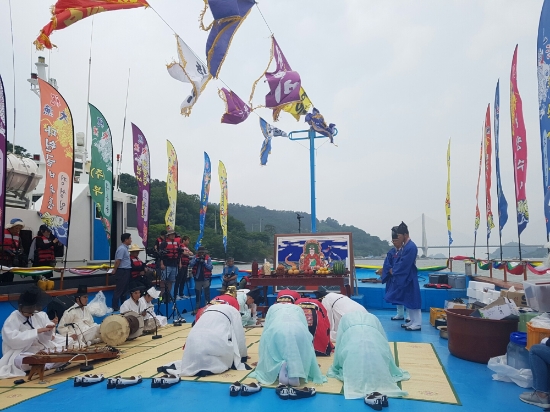 지난 2019 영광법성포단오제 모습/사진=영광군
