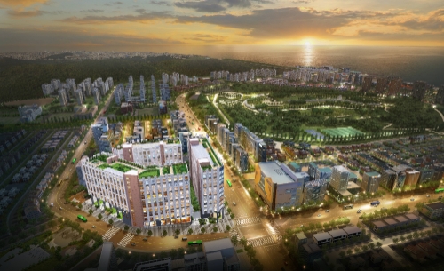 여수 웅천캐슬스타 광역 조감도 / 이미지 제공 = 롯데건설