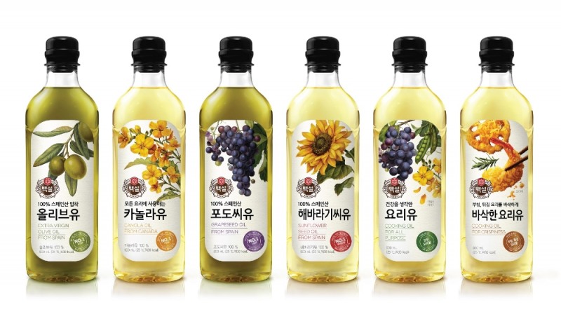 CJ제일제당, 친환경 발맞춰 백설 고급유 패키지 변경… 라벨 분리 및 재활용 용이