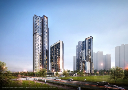 더샵 송도센터니얼 투시도 / 이미지제공 = 포스코건설