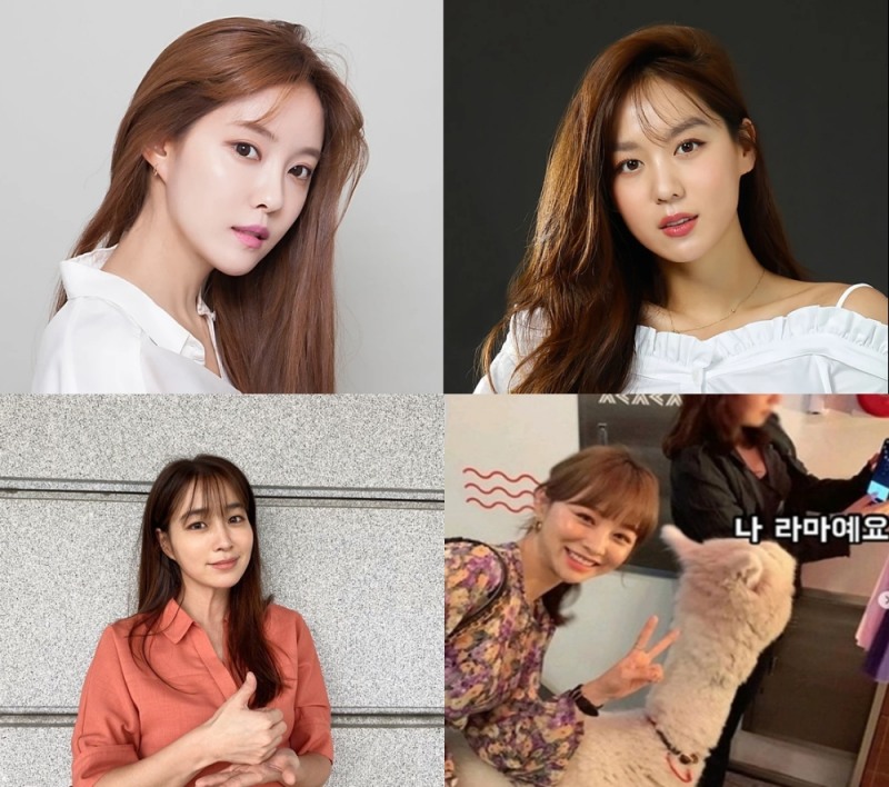 효민, 김희정, 이민정, 임블리(시계방향). 사진=소속사 및 개인 SNS 캡쳐