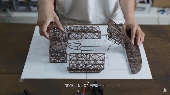 유튜버 사나고, 3D 펜으로 카트라이더 미니카 구현