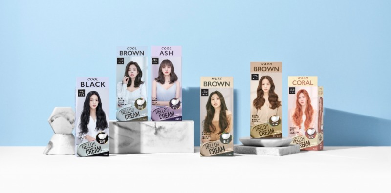 인생 헤어 컬러, 미쟝센 퍼스널컬러 맞춤 염색약 ‘헬로크림’ 6종 출시