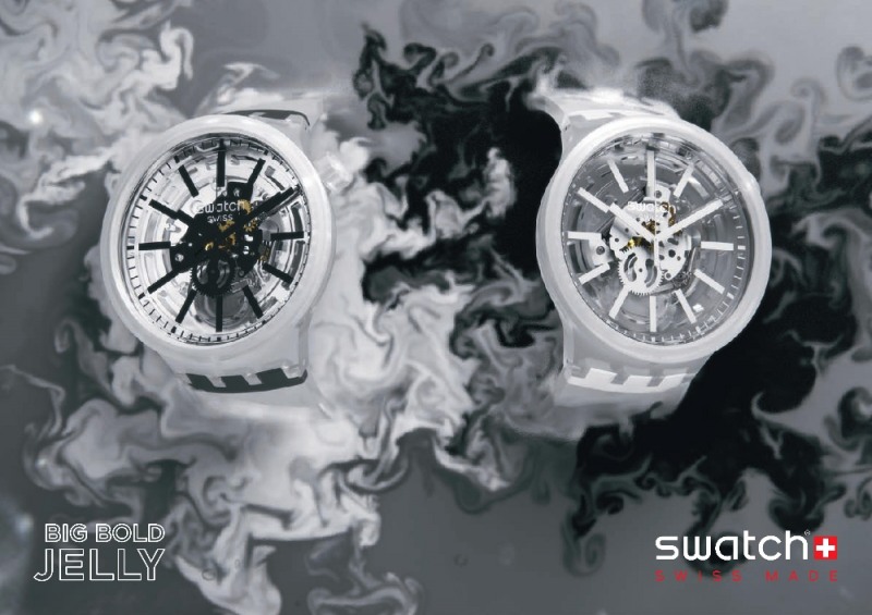 스와치(SWATCH), 투명한 디자인의 빅볼드 젤리 출시
