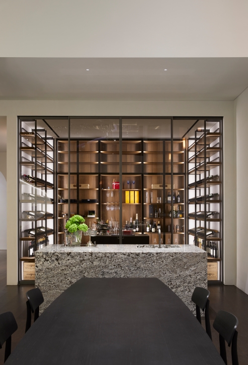 대림산업 콘셉트하우스 '컬렉터의집' 와인셀러&다이닝룸 / 사진제공 = 대림산업