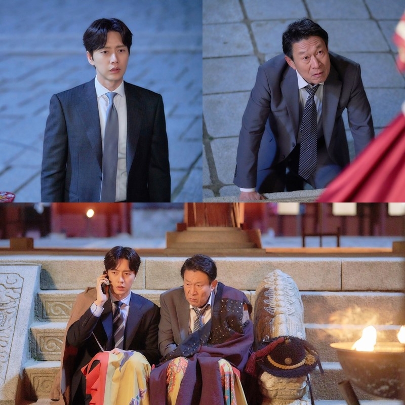 ‘꼰대인턴’ 박해진-김응수, 다정 투샷 궁금증 유발