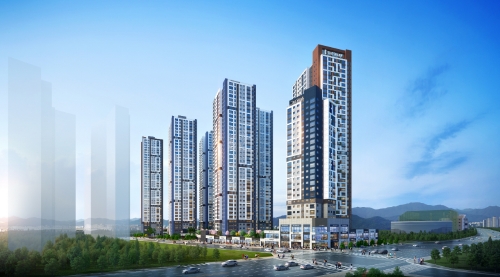 더샵 광주포레스트 투시도 / 이미지제공 = 포스코건설