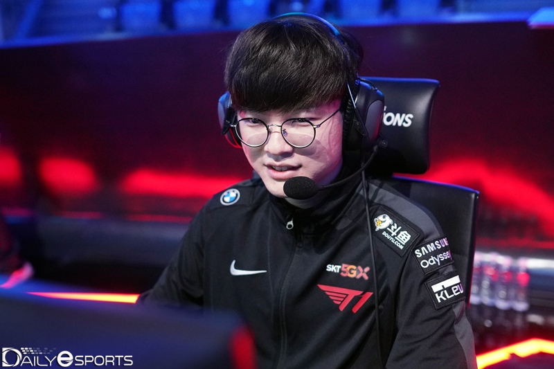 T1의 미드 라이너 '페이커' 이상혁.