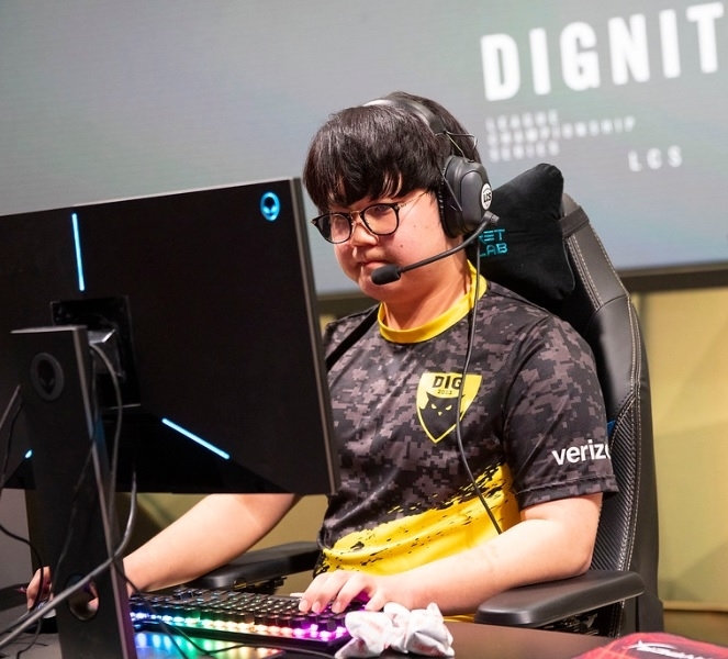 디그니타스 시절 허승훈(사진=라이엇 게임즈 제공).