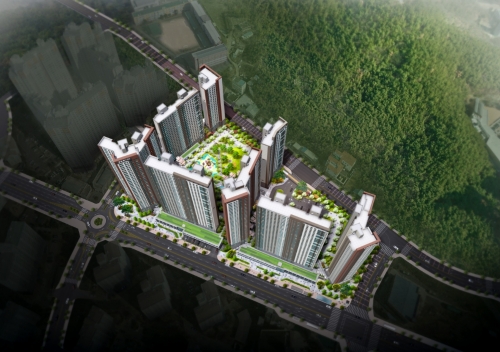 다사역 금호어울림 센트럴 조감도 / 이미지제공 = 금호산업