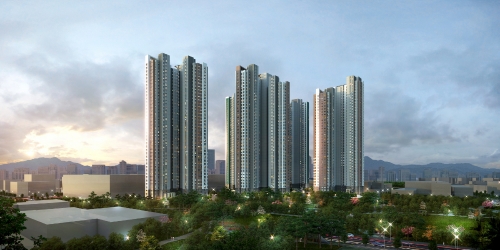 화서역 푸르지오 브리시엘 투시도 / 이미지제공 = 대우건설