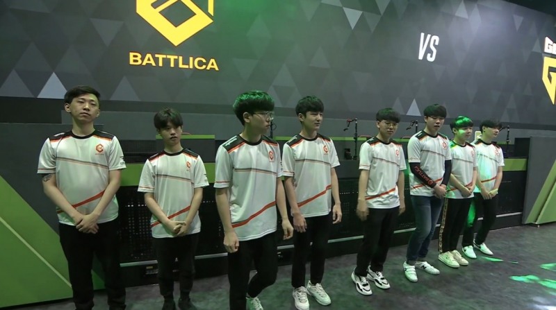 배틀리카(사진=중계방송 캡처).