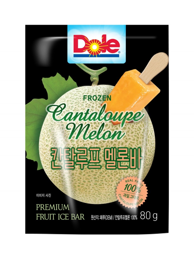 돌코리아, 이색 과일 얼린 ‘칸탈루프 멜론바’ 출시