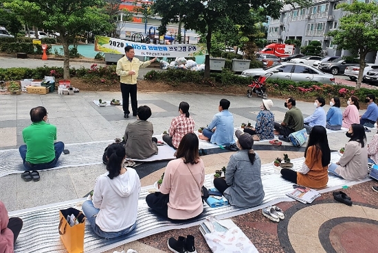 무안군, 남악주민 도시농업 생활원예 프로그램/사진=무안군