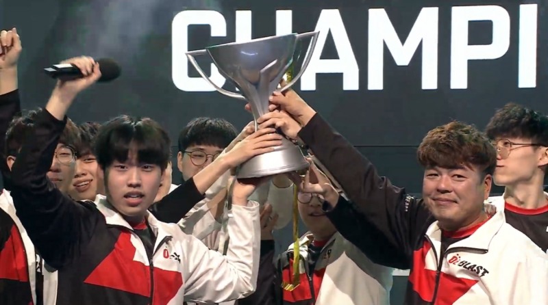 O2 블래스트(사진=중계방송 캡처).