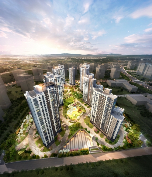 양주 옥정신도시 한신더휴 조감도 / 이미지제공 = 한신공영(주)