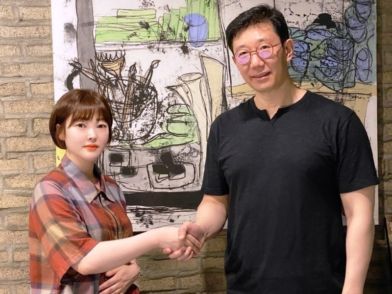 이은미 펄스 대표(왼쪽)과 김재형 비즈모델라인 대표