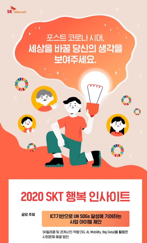 2020 SKT 행복 인사이트 안내 / 이미지 제공 = SK텔레콤