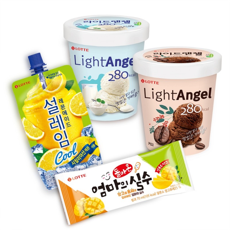 롯데제과, 빙과 성수기 맞아 신제품 4종 출시