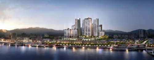 속초 롯데캐슬 인더스카이 야경바다투시도 / 이미지제공 = 롯데건설