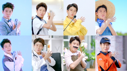 6월 17일(수) 공개된 '대한민국 동행세일' 디지털 캠페인 광고 영상 속 정동원이 국민 동참의 메시지를 전달하고 있다. (사진=펜타컴 제공)