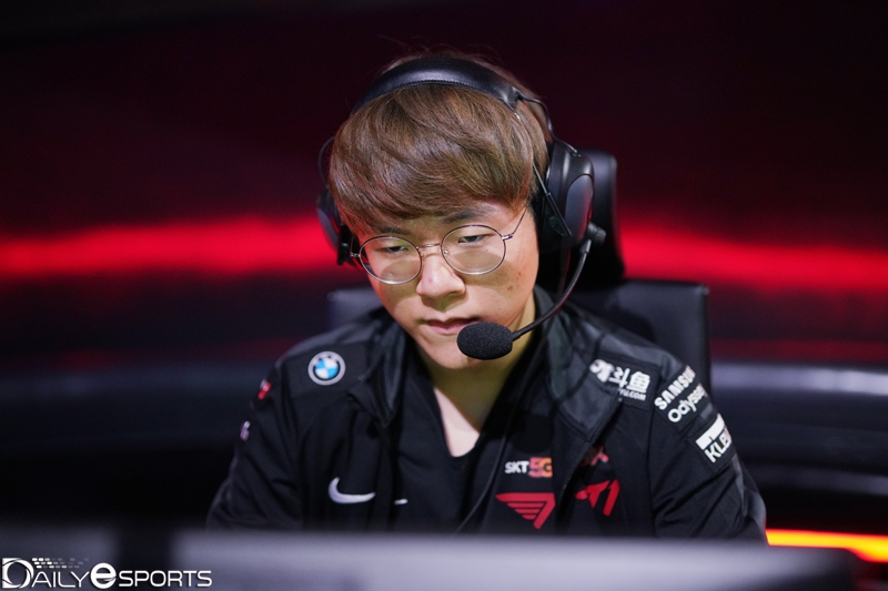 T1의 원거리 딜러 '테디' 박진성.