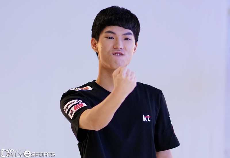 kt 롤스터의 미드 라이너 '유칼' 손우현.