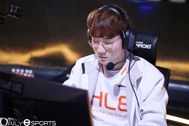 한화생명e스포츠의 원거리 딜러 '바이퍼' 박도현.