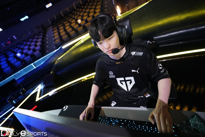 젠지의 톱 라이너 '라스칼' 김광희.