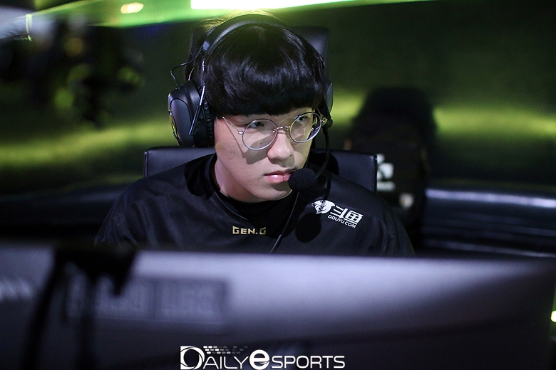 젠지의 서포터 '켈린' 김형규.