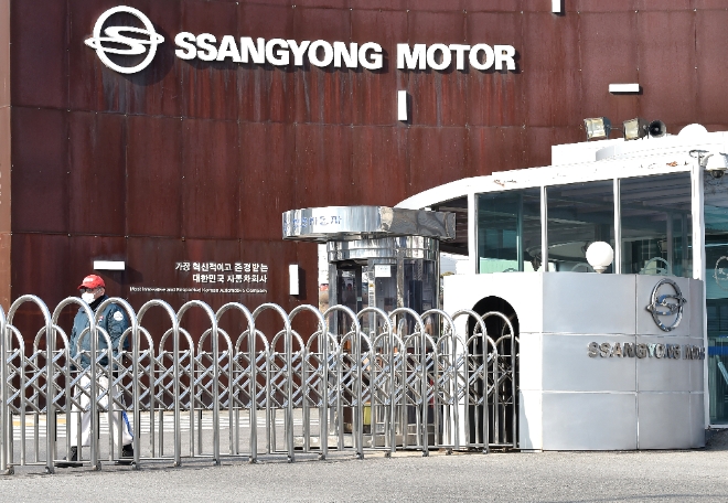 (사진=뉴시스)쌍용자동차 경기도 평택 공장