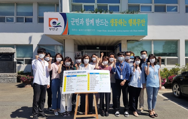 무안군 망운면은 신뢰받는 면정실현을 위해 주민과 함께하는‘망운면 공무원 청렴표어 공모전’을 지난 9일부터 19일까지 진행했다/사진=무안군