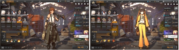 신규 캐릭터 '아이솔(왼쪽)'과 '리 다이린'