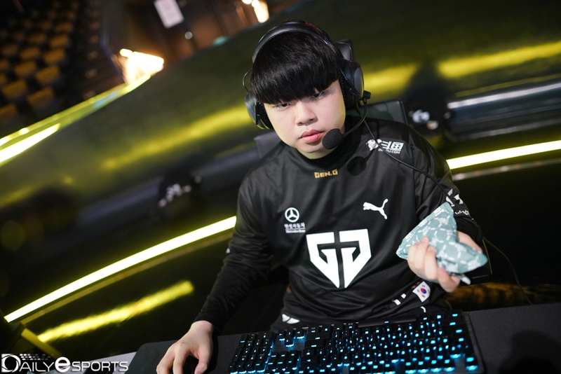 젠지의 정글러 '클리드' 김태민.