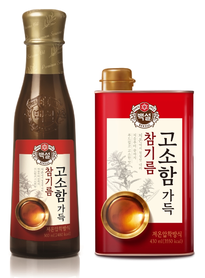 (사진=CJ제일제당) CJ제일제당, 백설 고소함가득 참기름 이미지