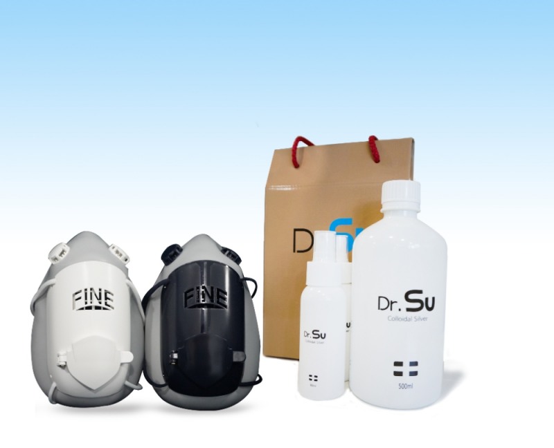 방탄 마스크와 닥터수(우측) 이미지