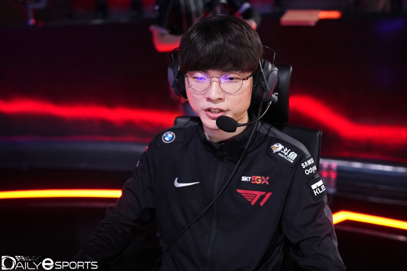 T1의 미드 라이너 '페이커' 이상혁.