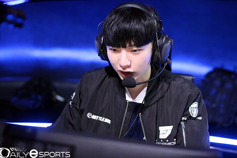 다이나믹스의 원거리 딜러 '덕담' 서대길.