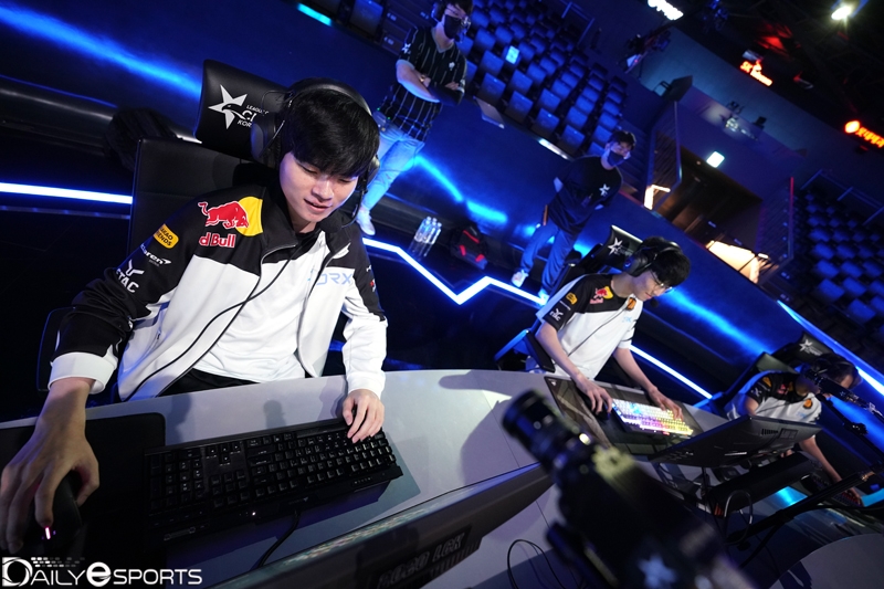 DRX의 원거리 딜러 '데프트' 김혁규.