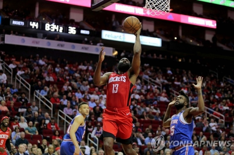 휴스턴 로키츠 제임스 하든.