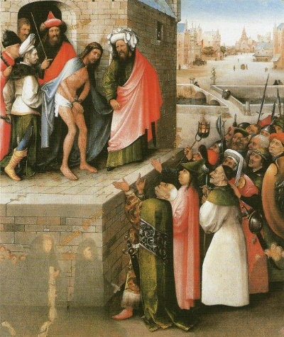 '에케호모(이 사람을 보라)', 연도 미상, 패널에 유채, 75*61, 프랑크푸르트 시립 미술관.