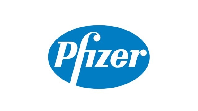  미국 제약회사 화이자(Pfizer) 로고.