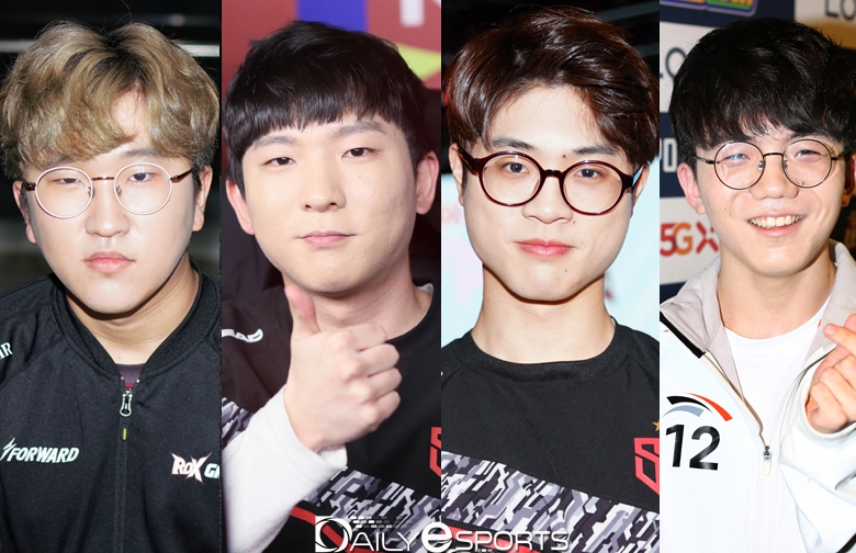 이재혁, 김승태, 박인수, 배성빈(왼쪽부터).