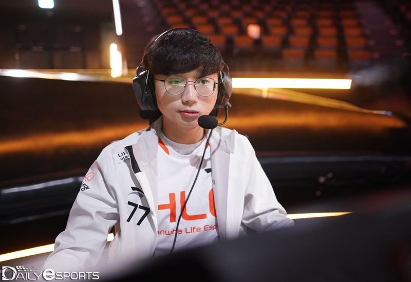 한화생명e스포츠의 톱 라이너 '두두' 이동주.