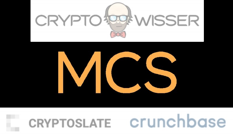 MCS, 세계 최대 암호화폐 정보 사이트 외 2곳 등재